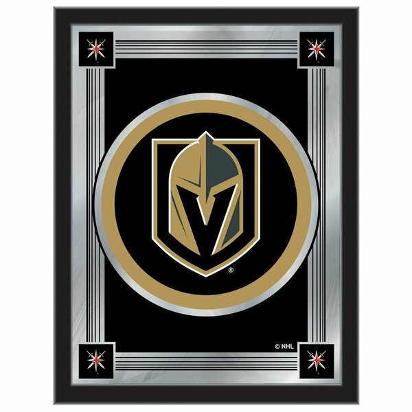 Holland Bar Stool Co Vegas Golden Knights 17" x 22" Logo Mirror MLogoLVGdKn